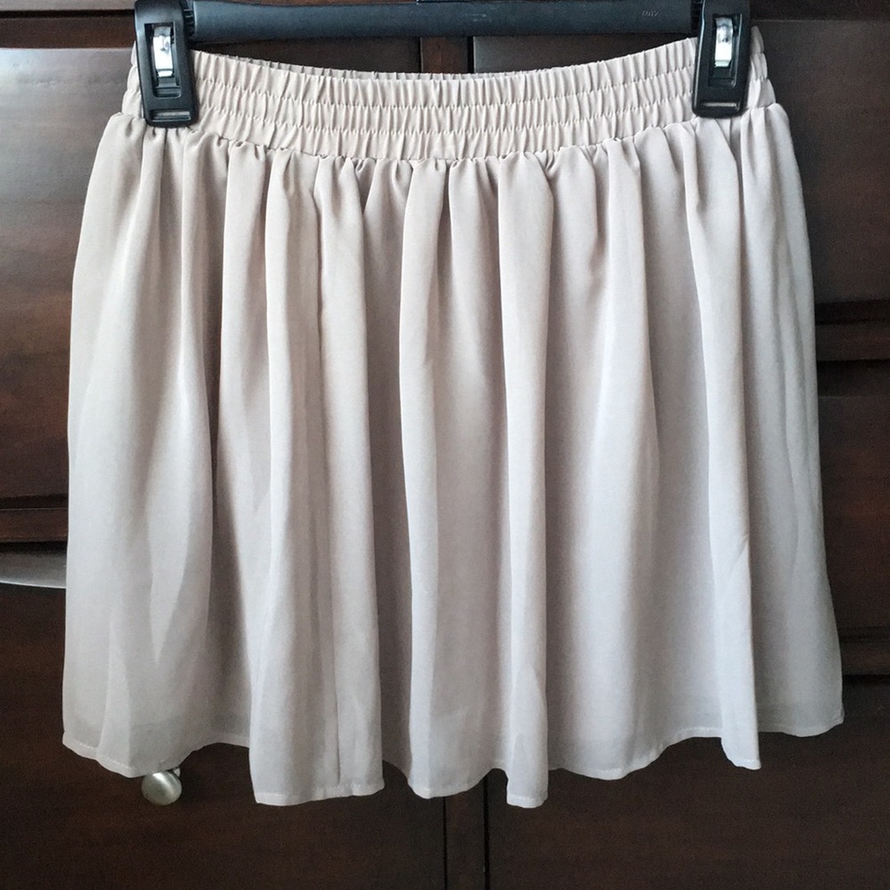 Cream Skirt